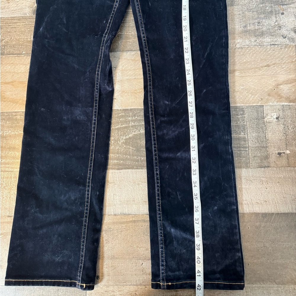 Good American Good Icon Straight Jeans Dark Wash High Rise Stretch Denim NWT - Picture 2 of 11